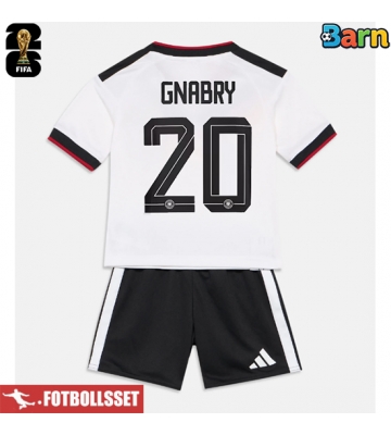 Tyskland Serge Gnabry #20 Hemmatröja Barn VM 2026 Kortärmad (+ Korta byxor)